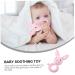 Garneck Plush Toys for Early Education - Pink Ring Shaker & Rattle for Newborns - Buy Online on GoSupps.com