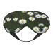 Wild White Daisy Flower Sleep Mask-Adjustable Breathable Fashionable Eye Mask for A Comfortable Sleep Experience
