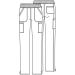 Workwear Professionals Women's Scrubs Pull-On Cargo Pant | Soft Stretch Fabric | Medium, Black - WW170 - Buy Online on GoSupps.com