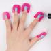 Btrice (Two Sets) 52 Nail Polish Protection Wax Papers Which Can Be Reused In Soft Plastic Nail Art Spill-Proof Clip To Protect Nails - Buy Online on GoSupps.com