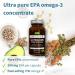 Pure & Essential Ultra Pure EPA Non-GMO Omega-3 Concentrate 500mg - 180 Small Softgels - Buy Online on GoSupps.com
