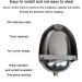 Inodoro moderno para ba o con descarga autom tica montada en la pared inodoro comercial con embudo para ba o inodoros verticales de inducci n de Acero inoxidable 304 utilizado en bares urinal + manual flush valve - Buy Online on GoSupps.com