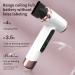 High Speed Hair Dryer USB Rechargeable Cordless Blow Dryer with 15000mAh Battery 200W Hot Cold Blow Dryer for Travel Dormitory (US Plug) US Plug White - Buy Online on GoSupps.com