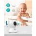 3.5 Inch Video Baby Monitor with Camera, Audio, Remote Control Pan & Tilt, Night Vision, Two-Way Audio - Long Range 960ft - Buy Online on GoSupps.com