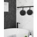 Aquior 4-Pack Black Shower Sponge Puffs - Large Mesh Loofahs for Ultimate Foaming Body Scrub - Buy Online on GoSupps.com