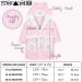 Metzuyan Baby Boys & Girls Teddy Bear Hooded Dressing Gown 12-18 Months Pink - Buy Online on GoSupps.com