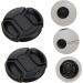 Milisten 4 Pcs Camera Lens Cover Centre Pinch Lens Cover Lens Cap Camera Lenses Camera Lens Lid Shots Lens Protector Lens Hood Cap Camera Body Cap Camra Back Cover Plastic SLR Camera Black 5.5X5.5CM - Buy Online on GoSupps.com
