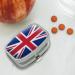United Kingdom Union Jack Flag Pill Case | Great Britain Trinket Gift Box - Perfect Souvenir - Buy Online on GoSupps.com
