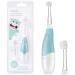 Papablic BabyHandy 2-Stage Sonic Electric Toothbrush for Babies and Toddlers Ages 0-3 Years Mint Blue