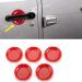 SHAOHUASC Door Handle Outer Door Bowl Handle Bowl Cover Decoration Automobile Exterior Accessories Compatible with JK 2007- - Buy Online on GoSupps.com