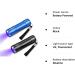 Mudder UV Torch 2 Pieces 9 LED Blacklight Detector Handheld Pocket Portable Black Light Torches Mini Flashlight Pet Urine Detectors for Dog Cat Bed Dry Stains Battery Not Included (Mini Lampe-2909) - Buy Online on GoSupps.com