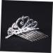 FRCOLOR Girl Combs for Prom Mini Rhinestone Hair Comb Headpiece Kids Comb Girl with Combs Kids Tiara Comb for Girls Headdress Child Crown - Buy Online on GoSupps.com