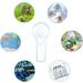 24 Pack Plastic Magnifier Mini Magnifying Glass 5X and 15X - Handheld Reading for Kids, Home, Classroom Outdoor Science Observation Hand Lens by IRCHLYN - Buy Online on GoSupps.com