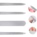 4-Piece Stainless Steel Diamond Nail File Set for Fingernail and Toenail - Salon Quality, Double-Sided Files for Home and Travel (5.9 Inch) - Buy Online on GoSupps.com