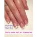 Buy Semi Cured Gel Nail Strips - 20pcs French Tip Gel Stickers | Easy UV Application & Removal - Buy Online on GoSupps.com