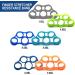 Silicone Finger Trainer 6 Pack | Finger Stretcher Rings for Strength & Pressure Relief | Climbing Hand Trainer - Buy Online on GoSupps.com
