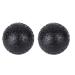 Yangyou 2 Pieces Fitness Ball High Density Massage Ball Lightweight Training Ball 10 cm for Myofascial Release Deep Tissue Therapy Yoga