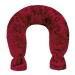 S nger hot water bottle with neck with velour cover blackberry