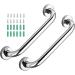 30cm Bathroom Grab Bar Stainless Steel Bath Shower Grab Rail Indoor & Outdoor Deck Hand Rail Safety Grab Bar Staircase Steps Handrail Safety Hand Rail Support Handicap Elderly Injury Assist