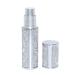 AE00SI Perfume atomiser Glitter Diamond Style Refillable Perfume Bottle Portable Leak-proof Bottom Fill Suitable for Women and Men Travel and Gifts 5ml (glittery silver)