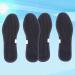 Exceart Bamboo Charcoal Shoe Insoles - Sweat Absorbent & Anti-Odor Inserts - 2 Pairs, Size 37 - Buy Online on GoSupps.com