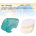 Kids Sunscreen Brush Compact Skin Friendly Multipurpose Soft Bristles Kids Sunscreen Applicator with Protective Cover for Travel (Green) - Buy Online on GoSupps.com