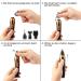 4-in-1 USB Rechargeable Nose Hair Trimmer | Waterproof Cordless Ear & Nose Trimmer for Men & Women - Easy Cleansing Tool - Buy Online on GoSupps.com