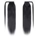 Buy SEGO Real Remy Human Hair Ponytail Extensions - Clip In Braid & Bangs - Black 16 (45cm) - 80g - International Shipping Available - Buy Online on GoSupps.com