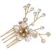 DOITOOL 1pc Headgear Hair Side Comb Hair Insertion Comb Headdress Crystal Hair Accessories Bridal Side Comb Flower Hair Accessories Diamond Headhones Hair Comb Rhinestones Bride - Buy Online on GoSupps.com