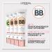 L'Or al Paris Magic CC Cream with SPF 20 Anti-Redness and Colour Correcting With Vitamins B5 and E Lightweight Hydrating Formula Adapts to Skin Tone for a Natural Glowy Finish 30 ml (Pack of 4) CC Cream 30 ml (Pack of 4) - Buy Online on GoSupps.com