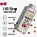Nutrify Vital Fitness Drink 1:80 - Sugar-Free Lemon Lime & Cherry Beverage Concentrate | 2x1L Set | 160L Low-Calorie Sports Drink with Vitamins & L-Carnitine - Buy Online on GoSupps.com