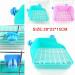 COLLBATH Hamster Potty Trainer Pig Litter Cage Potty Pan Small Animal Bedding Chinchilla Bedding Cages Pink - Buy Online on GoSupps.com