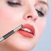 Veeteah Lipstick Applicator - Reusable Lip Gloss Applicator - Multi-purpose Lipstick Gloss Makeup Brush Tool Soft Double-Head Lip Oil Brush with Lid for Women and Girls Black - Buy Online on GoSupps.com