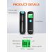 Danz No-Touch Forehead Thermometer | 3-Color LCD Screen, Fast 1-Second Reading, Fever Alarm | Infrared Digital Thermometer for Adults | Ideal for Home, Office, Hospital - Buy Online on GoSupps.com