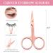 6-Piece Professional Stainless Steel Tweezers Set in Pink Leather Case - Buy Online on GoSupps.com
