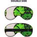 Buy SSIMOO St Patricks Day Leaves Sleep Mask - Adjustable Breathable & Fashionable Eye Mask for Comfortable Sleep - International Shipping Available - Buy Online on GoSupps.com