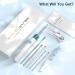 1080P Wireless Ear Wax Removal Kit with Camera | Visual Otoscope for iPhone Android iPad | 6 LED Lights | 4mm | X6-white - Buy Online on GoSupps.com