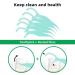 Professional Clean Flossers - Extra Strong Flosser Picks Fresh Mint 100 Count (6 Pack) | International Shipping Available - Buy Online on GoSupps.com