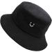 MaxNova 2-Pack Bucket Hats - Summer Beach Sun Hat for Travel, Outdoor Activities - Unisex Black/White - Buy Online on GoSupps.com