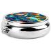 Submarine Reef Fish Round Pill Box - 3 Compartment Portable Organizer for Travel | Ideal for Purse & Pocket - Buy Online on GoSupps.com