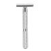 Vintage razor manual razor for men double-sided razor classic wet shaving durable slip-resistant ergonomic design for men at home hairdresser travel gift (two)