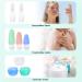 Polentat 17-Piece Silicone Travel Bottles Set | TSA Approved Toiletry Containers | Leak-proof Travel Accessor - Buy Online on GoSupps.com