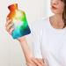 Color Galaxy Hot Water Bottle with Plush Cover - Hand Warmer for Adults & Children | 26.5x15.3cm | International Shipping - Buy Online on GoSupps.com