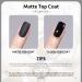 GAOY Matte Gel Top Coat 16ml - No Wipe, Long Lasting Finish for UV Gel Nail Art DIY - Buy Online on GoSupps.com