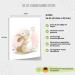 Meinbaby123 A4 Poster Set for Children's Room | Rainbow Murals & Sayings | Premium Wall Decor for Baby & Girls | 3 Decorative Posters (Hase) - Buy Online on GoSupps.com