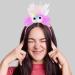 Funny Headband Crazy Light up Silly Hairband Purple Monster Headbands Quirky Plush Birthday Headwear Festival LED Sparkly Themed Party Holiday for Children Teens Adult - Buy Online on GoSupps.com