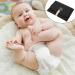 Portable Baby Changing Pad for On-the-Go | Breathable Washable & Reusable Diaper Pad - Ideal for Infants & Toddlers | Black - Buy Online on GoSupps.com