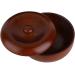 Brrnoo Rubber Wood Shaving Soap Bowl for Men - Foaming with Storage Case | Premium Shaving Essentials - International Shipping Available - Buy Online on GoSupps.com