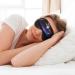 Cosmic Saturn Adjustable Blackout Sleep Eye Mask - Unisex Perfect for Travel Yoga Home & Office Naps - Buy Online on GoSupps.com