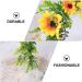 Lurrose Flower Headband & Sunflower Crown - Boho Flower Wreath & Halo Headdress for Weddings & Beaches - International Shipping Available - Buy Online on GoSupps.com